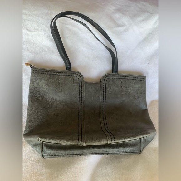 Montana West Tote Bag Top Handle Satchel Purse  Shoulder Gray Womens Western - Picture 11 of 13